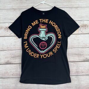 Bring Me the Horizon‎ I'm Under Your Spell Short Sleeve T-Shirt Women's S Black